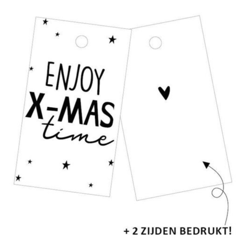 Cadeaulabels | Enjoy x-mas time